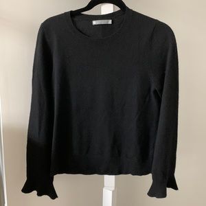 Cashmere Black Sweater, size Large